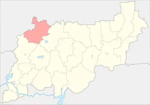 Солигаличский округ на карте