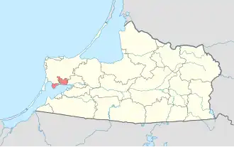 СветлыйСветловский городской округ на карте