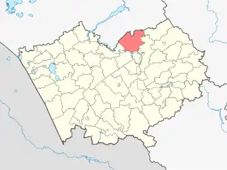 Тальменский район на карте