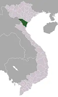 Тханьхоа на карте