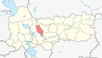 Усть-Кубинский районУсть-Кубинский муниципальный округ на карте