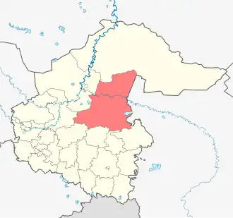 Вагайский район на карте