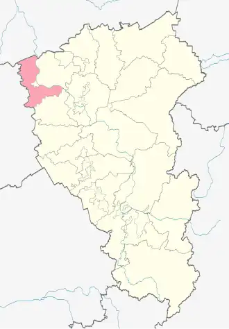 Юргинский районЮргинский муниципальный округ на карте