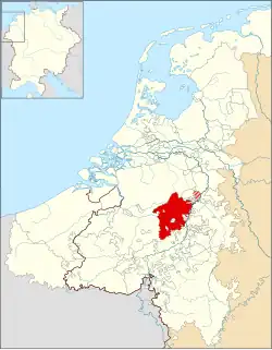 Графство Лоон в 1350 году