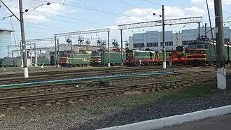 Общий вид на депо.