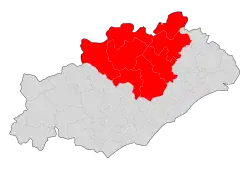 Лодев на карте