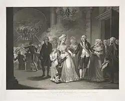 Разлука Людовика XVI с семейством