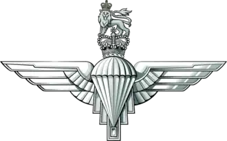 Эмблема воздушно-десантных войск Великобритании