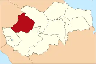 Бунго на карте