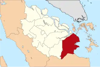 Нижняя Индрагири на карте