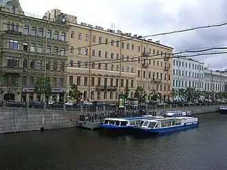 Дом Шаховской, месторасположение института