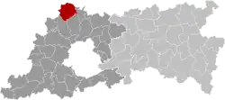 Расположение муниципалитета на карте провинции