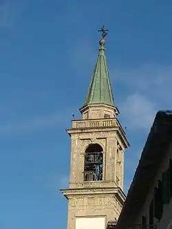 Храм-колокольня святых Гермагора и Фортуната, Лоренцаго-ди-Кадоре, Венеция, Италия