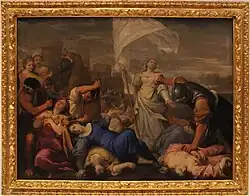 Чудо Святой Урсулы. 1685. Национальная пинактотека, Болонья