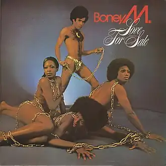 Обложка альбома Boney M. «Love for Sale» (1977)