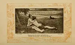 Иллюстрация к сборнику поэм Роберта Браунинга и Элизабет Баретт Браунинг.