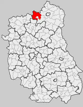 Мендзыжец-Подляски на карте