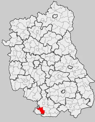 Бища на карте