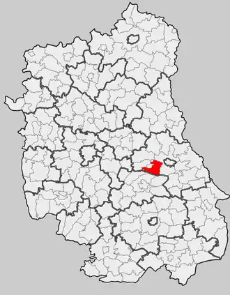 Реёвец на карте