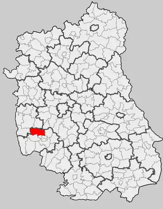 Ужендув на карте