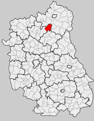 Комарувка-Подляска на карте