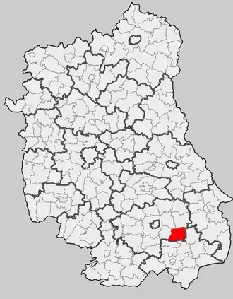 Комарув-Осада на карте