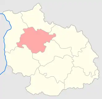 Люблинский уезд на карте