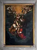 Святая Мария Магдалина, вознесённая ангелами на небеса. Ок. 1640—1660. Церковь Сан-Доменико, Пистоя