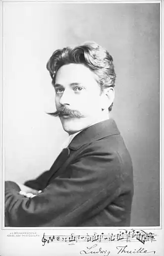 Людвиг Тюйе (1899, фото Юлиуса Шаарвехтера)