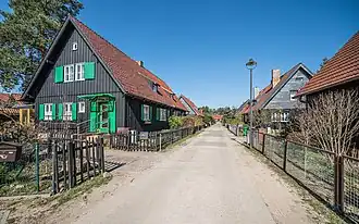 Квартал деревянных домов, 1944 г.