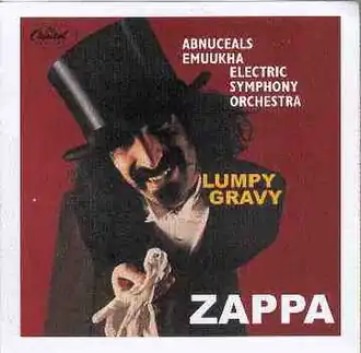 Обложка альбома Фрэнка Заппы «Lumpy Gravy» (1967)