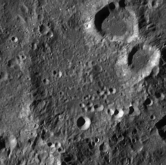 Снимок зонда Lunar Reconnaissance Orbiter.