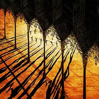 Обложка альбома Perturbator «Lustful Sacraments» (2021)