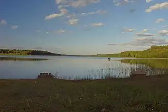 Вид на озеро