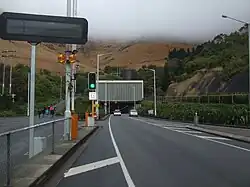 Северный портал тоннеля (в долине Хиткот) в 2010 году