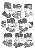 Меховые шапки, 1906 г.