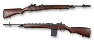 M14 без магазина и с магазином