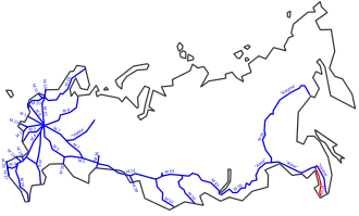 А370 в сети российских федеральных дорог