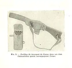 Подсумок для магазинов и MAS-38 в кобуре