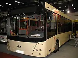 МАЗ-206, вид спереди слева (TRANSEXPO 2008, Кельце)