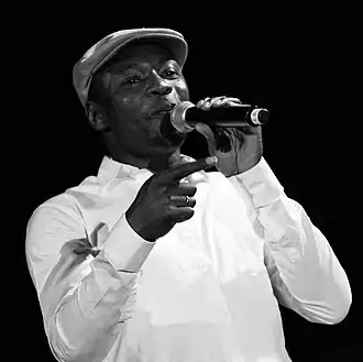 MC Solaar на Фестивале "Джаз Пяти Континентов" в Марселе, в июле 2009.