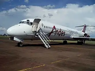 MD-82 в аэропорту Понта-Поран