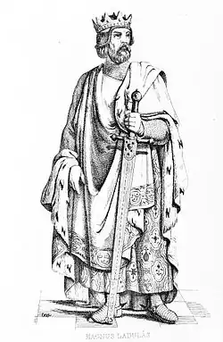 Магнус I Ладулос   1275-1290  Король Швеции