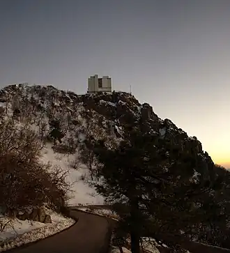 Вид на обсерваторию ММТ