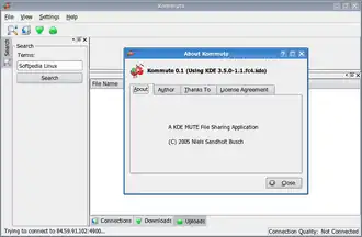 Скриншот программы Kommute
