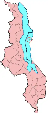 Ликома на карте