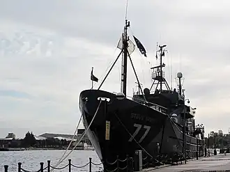 «Стив Ирвин» в порту Лондона, 2011