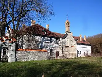 Замок Орлова в 2011 году, вид с южной стороны