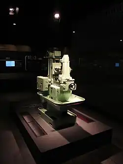 Зубофрезерный станок Pfauter[нем.] Modul 1 1940-х годов (Германия), который работал на Тульском станкостроительном заводе для нарезания мелкомодульных зубчатых колёс швейной машинки «Тула» и гироскопов.