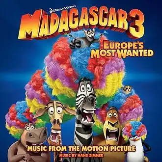 Обложка альбома «Madagascar 3: Europe's Most Wanted» (2012)